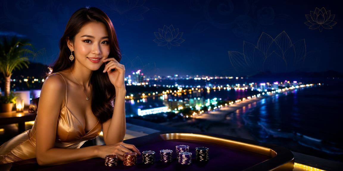 Người chơi thư giãn bên bãi biển Mũi Né khi đặt giới hạn giải trí